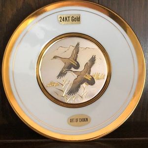 Art of Chokin 24k plate - New